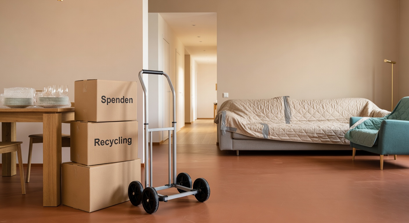 Team von Blakqori bei einer Haushaltsauflösung in Baden-Württemberg