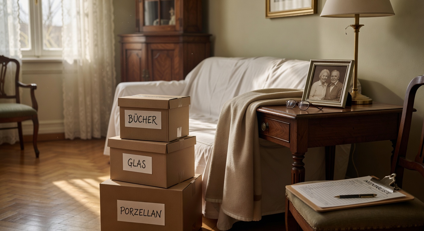 Team von Blakqori bei einer Nachlassräumung in Lahr